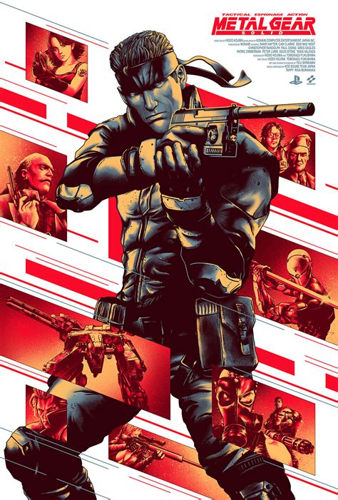 poster on boxes metal gear|metal gear solid 2 poster.